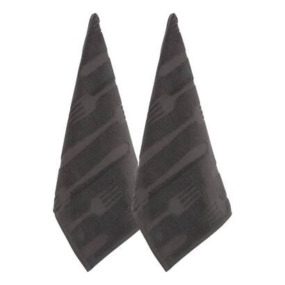 Lot de 2 torchons terry linge de table sets de table, serviettes