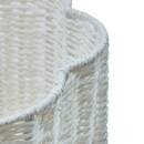 Lot de 3 paniers de rangement Fleur de rose Rangements d&eacute;co Paniers de rangement