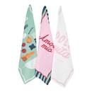 Lot de 3 torchons Della pasta Linge de table Sets de table, serviettes