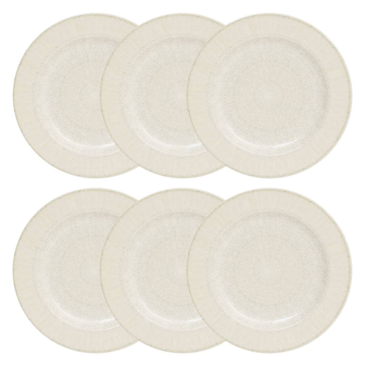 Lot de 6 assiettes à dessert Solene Vaisselle Assiettes à dessert