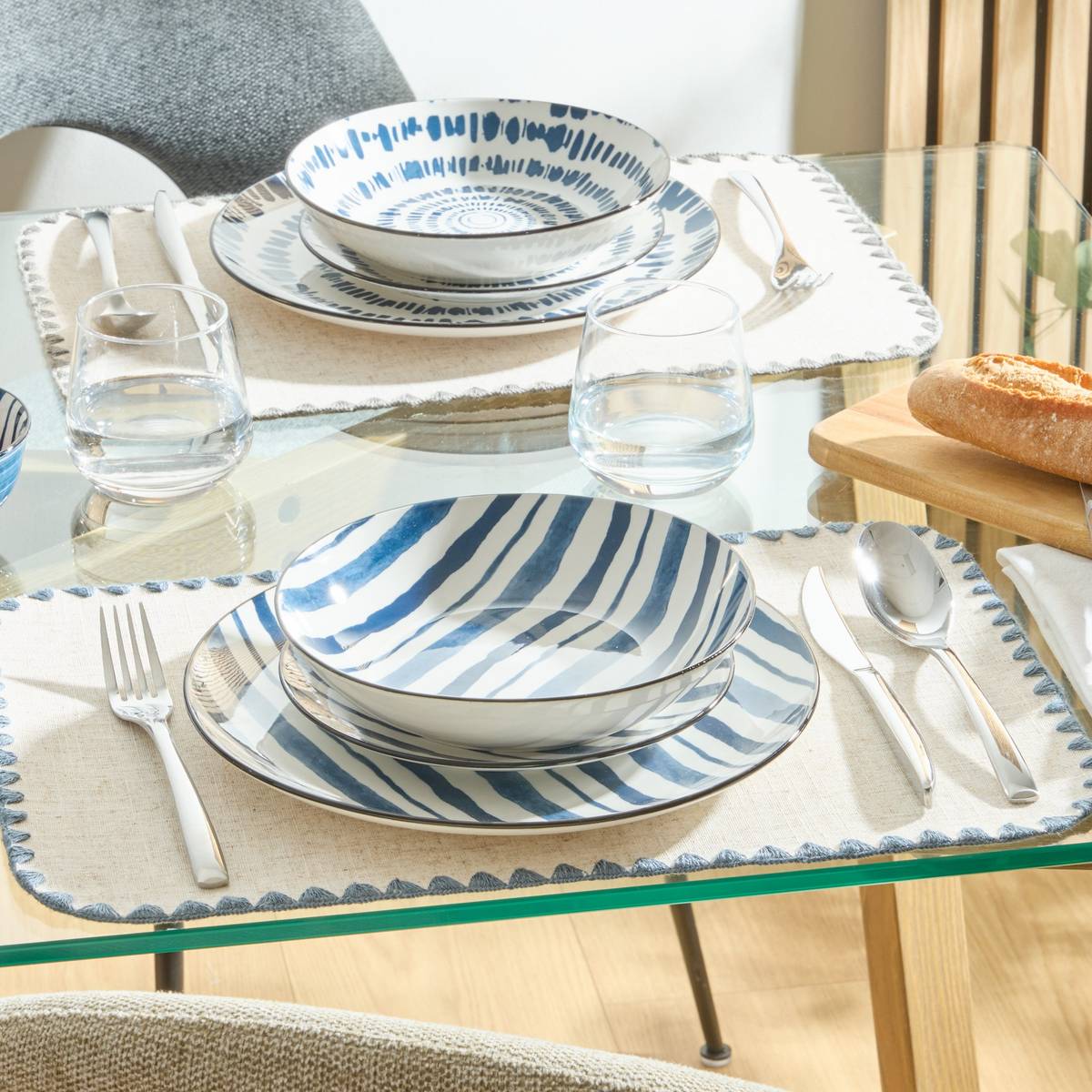 Lot de 6 assiettes creuses Umami Vaisselle Assiettes creuses