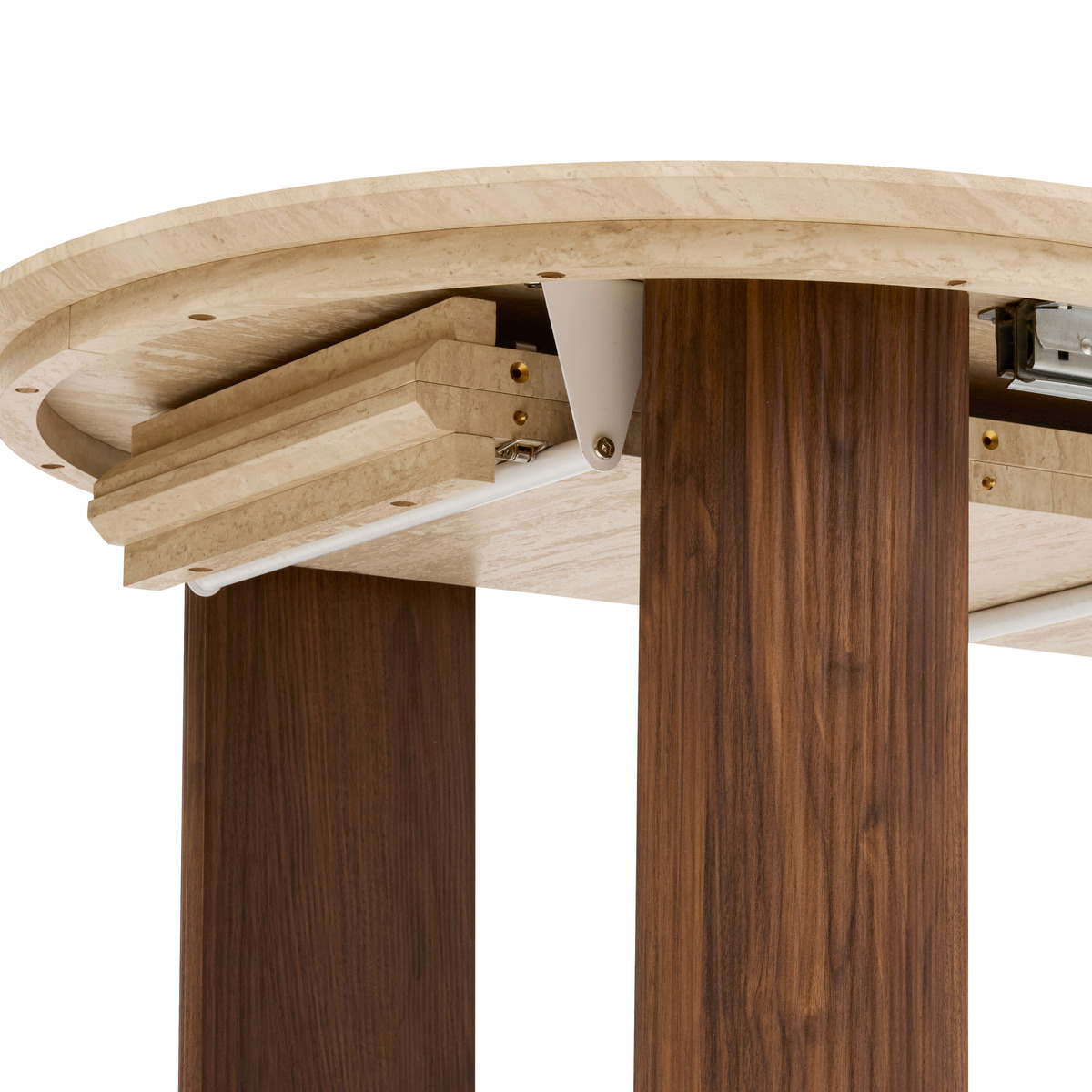 Ensemble table à manger extensible Itaguai + 6 chaises Céleste Tables Tables à manger