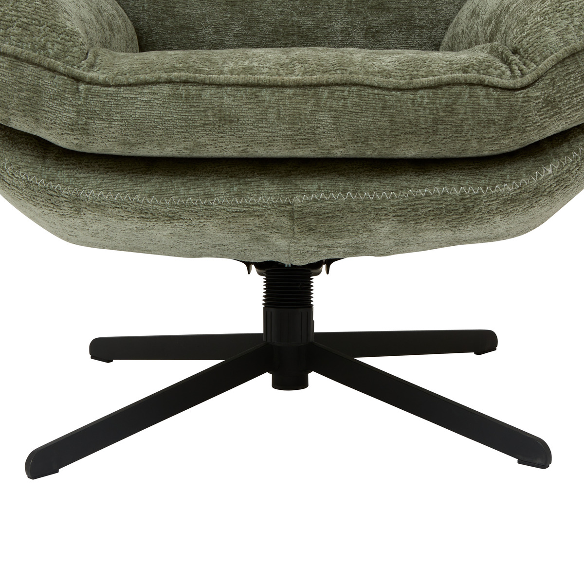Ensemble fauteuil pivotant et repose-pieds Stelan Fauteuils Fauteuils design