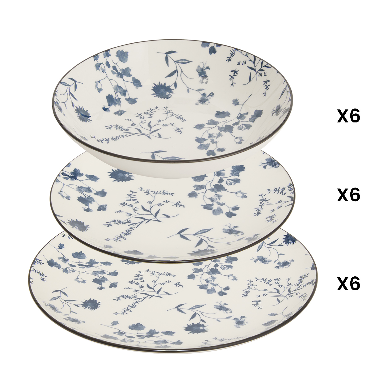 Service de table Umami Vaisselle Assiettes plates