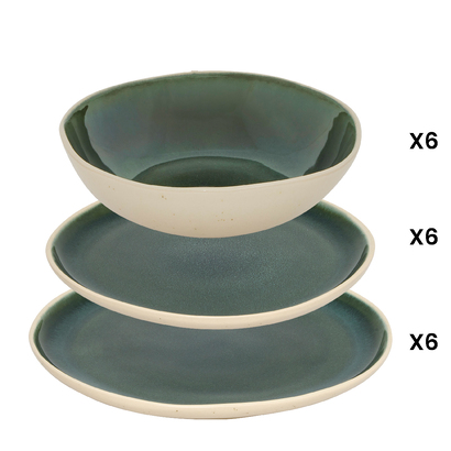 Service de table Wonja Vaisselle Assiettes plates