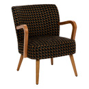 Ensemble fauteuil et tabouret d'appoint Chiara Fauteuils Fauteuils design