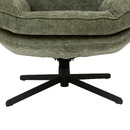 Ensemble fauteuil pivotant et repose-pieds Stelan Fauteuils Fauteuils design