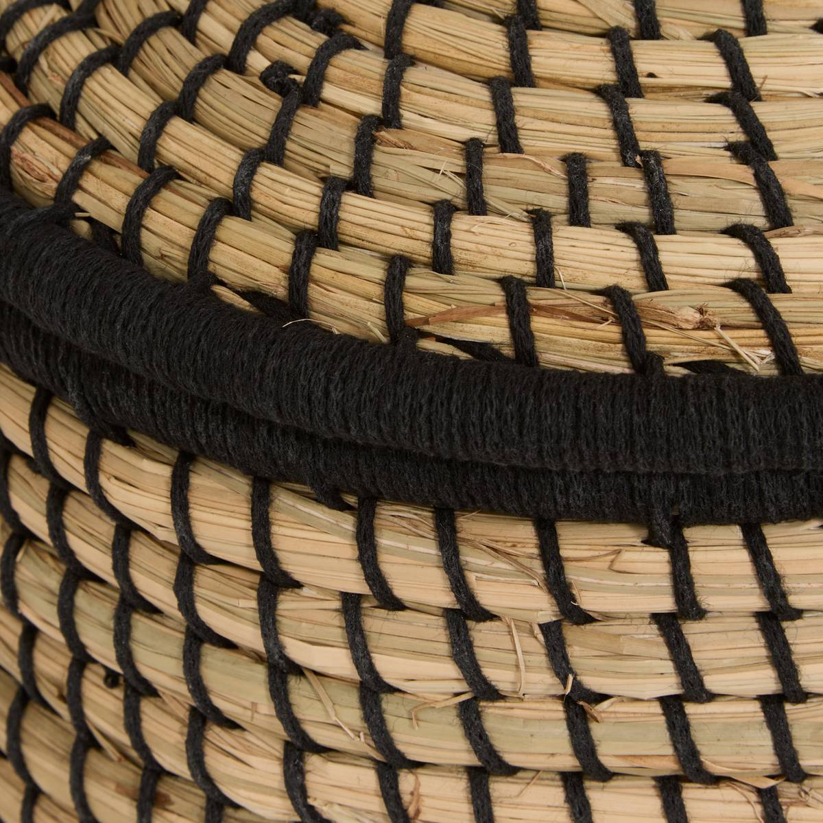 Lot de 3 paniers ronds Nyero Rangements déco Paniers de rangement