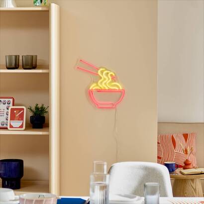 N&eacute;on led nouille ampoules, guirlandes guirlandes