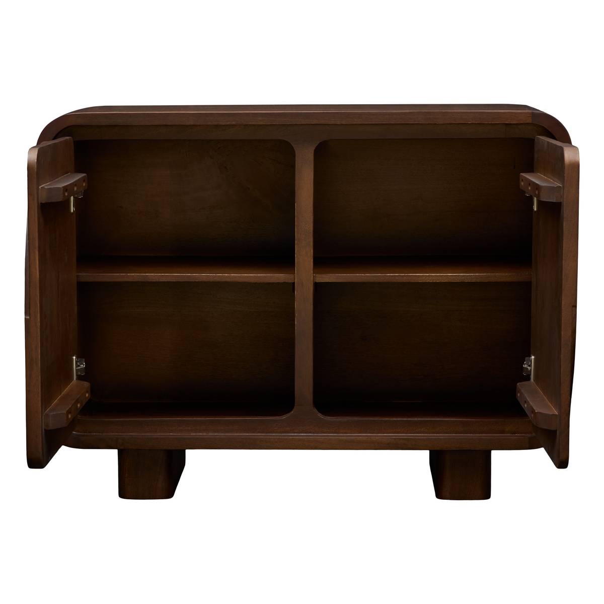 Buffet rectangulaire 2 portes 2 niveaux Shelty Salon Buffets