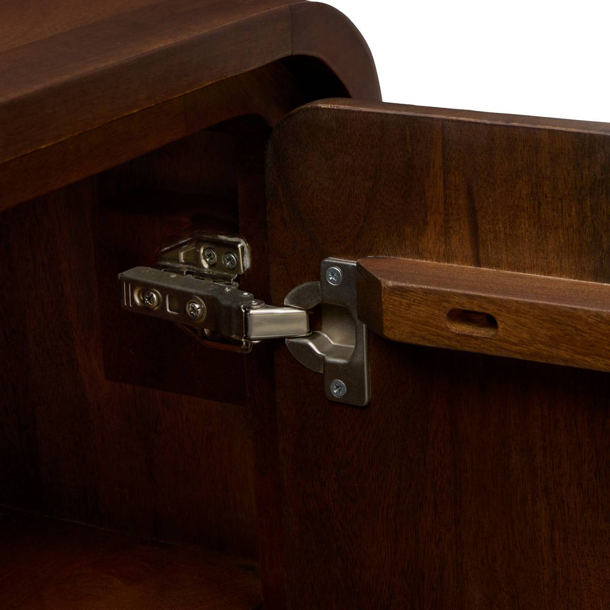 Buffet rectangulaire 2 portes 2 niveaux Shelty Salon Buffets