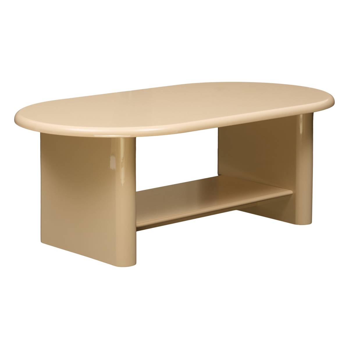 Table basse oval Douglas Salon Tables basses