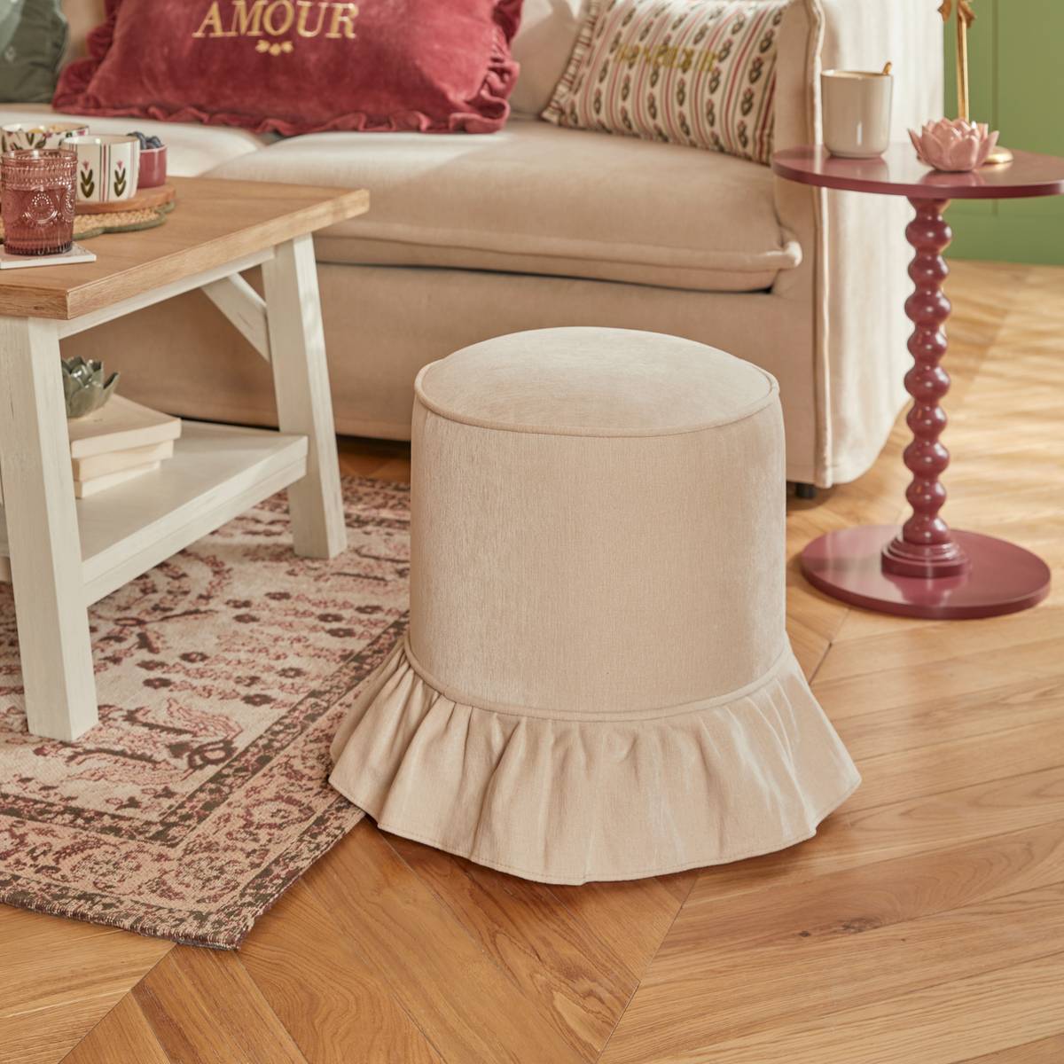 Pouf Fiora Salon Poufs