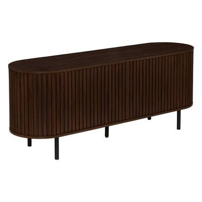 Meuble tv oval 2 portes 2 niveaux Alcove Salon Meubles TV