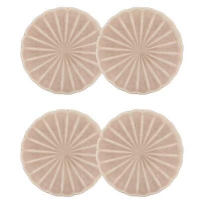 Lot de 4 assiettes &agrave; pain Romy Vaisselle Assiettes &agrave; dessert
