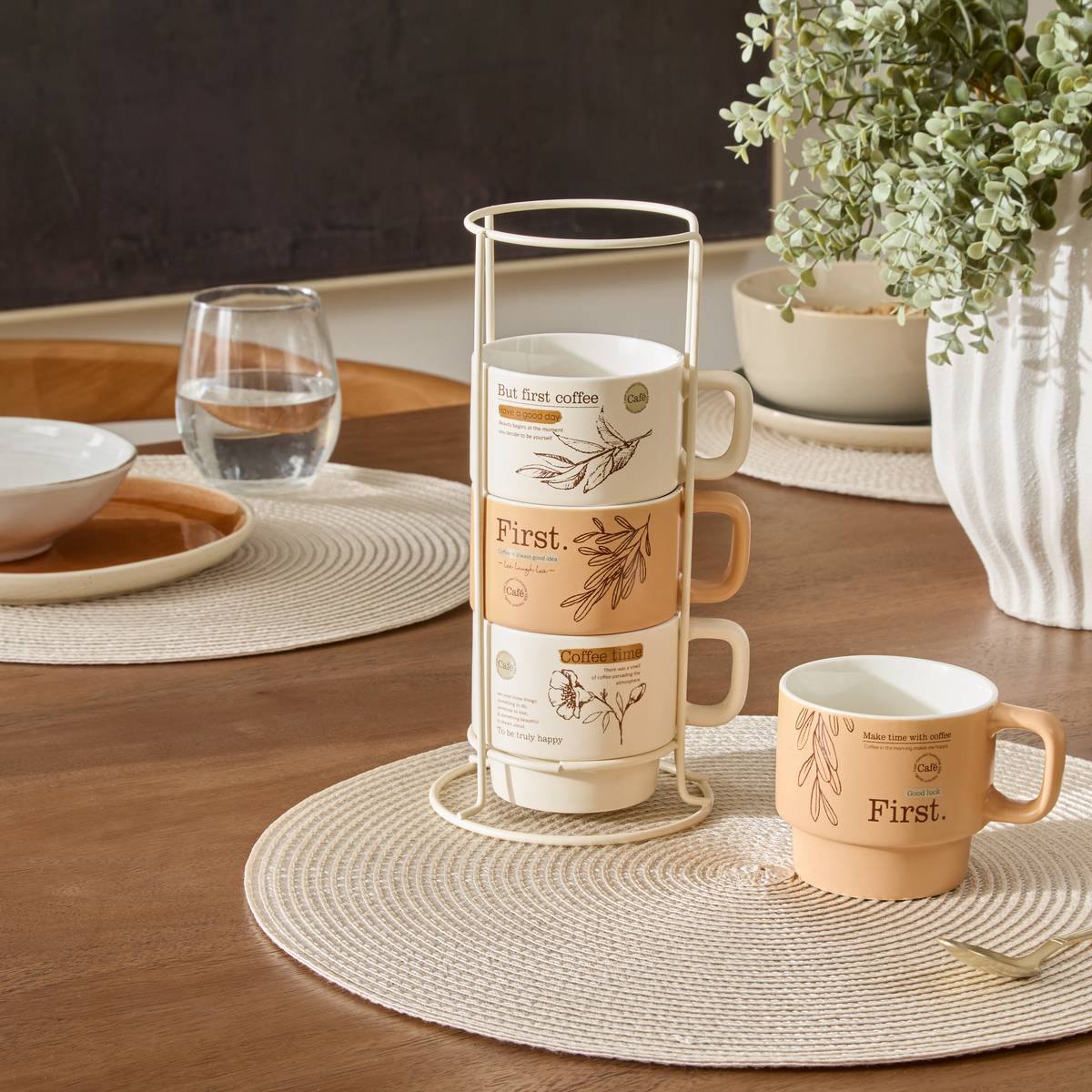 Mug avec support Wellness Vaisselle Tasses, mugs