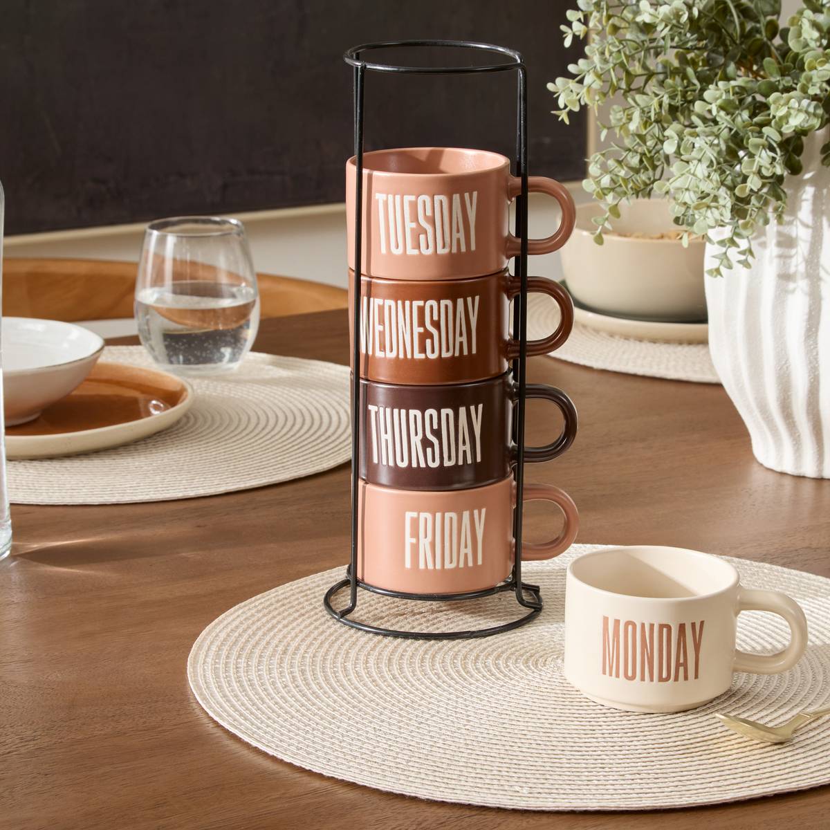 Mug avec support Break time Vaisselle Tasses, mugs