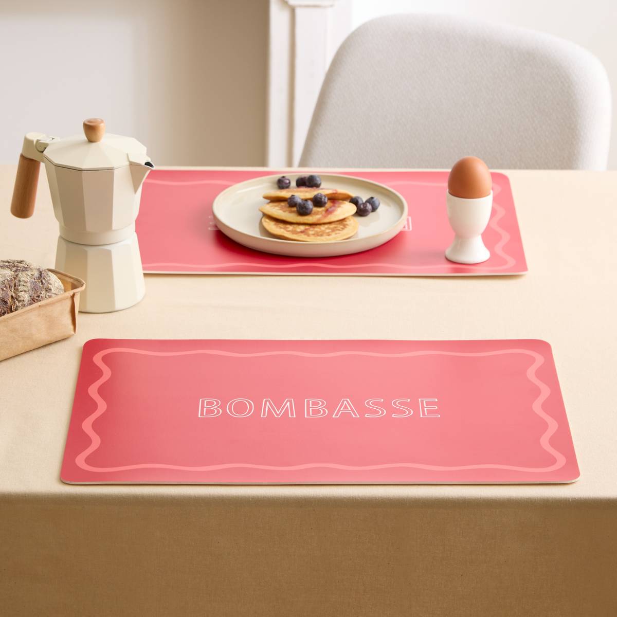 Set de table Bich Linge de table Sets de table, serviettes
