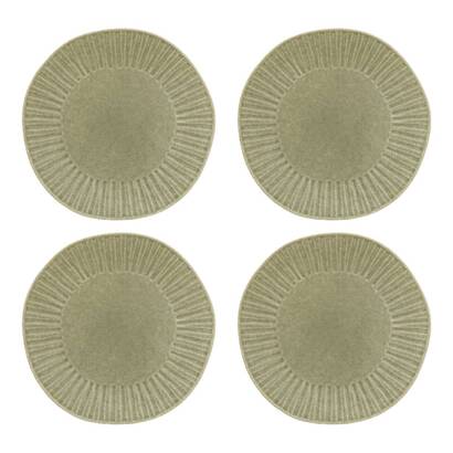 Lot de 4 assiettes plates nyero vaisselle assiettes plates