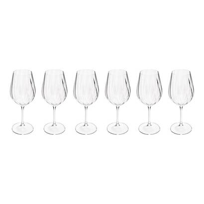 Lot de 6 verres &agrave; eau neva verres, carafes verres &agrave; vin