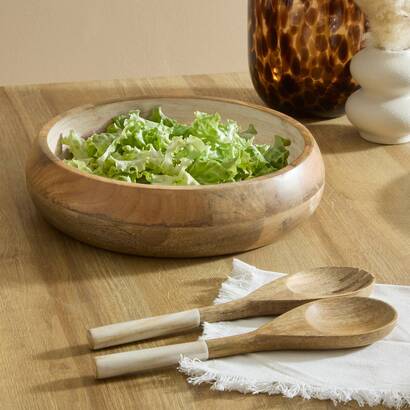 Lot de 2 couverts &agrave; salade ava couverts couverts &agrave; l'unit&eacute;