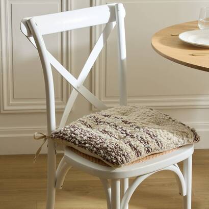 Galette de chaise Beryl Coussins, plaids Coussins