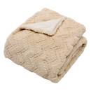 Plaid Nalia Coussins, plaids Plaids fausse fourrure