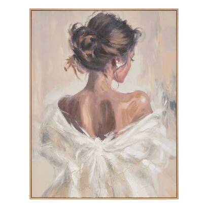 Toile peinte encadr&eacute;e Anastasia D&eacute;coration murale Toiles, tableaux