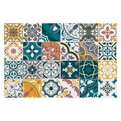 Tapis vinyle mosa&iuml;que Tapis Tapis rectangulaire
