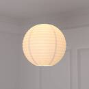Lanterne boule papier Suspensions Suspensions en m&eacute;tal