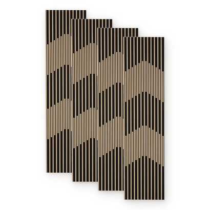 Lot de 4 panneaux d&eacute;coratifs muraux Sylva Produits Panneaux muraux
