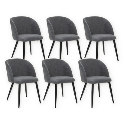 Lot de 6 chaises Celeste Chaises, Fauteuils Chaises