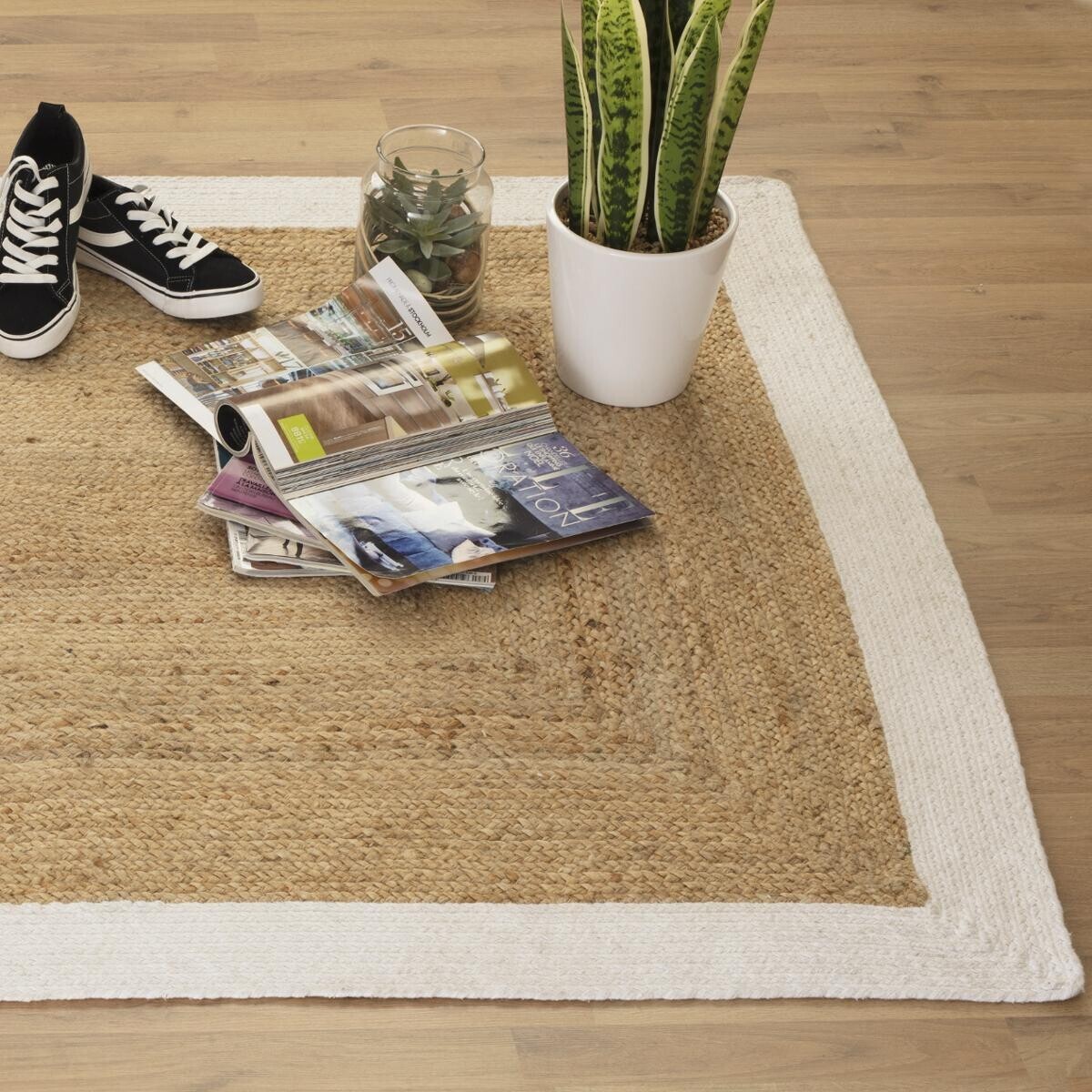 Tapis en jute Tapis Tapis rectangulaire