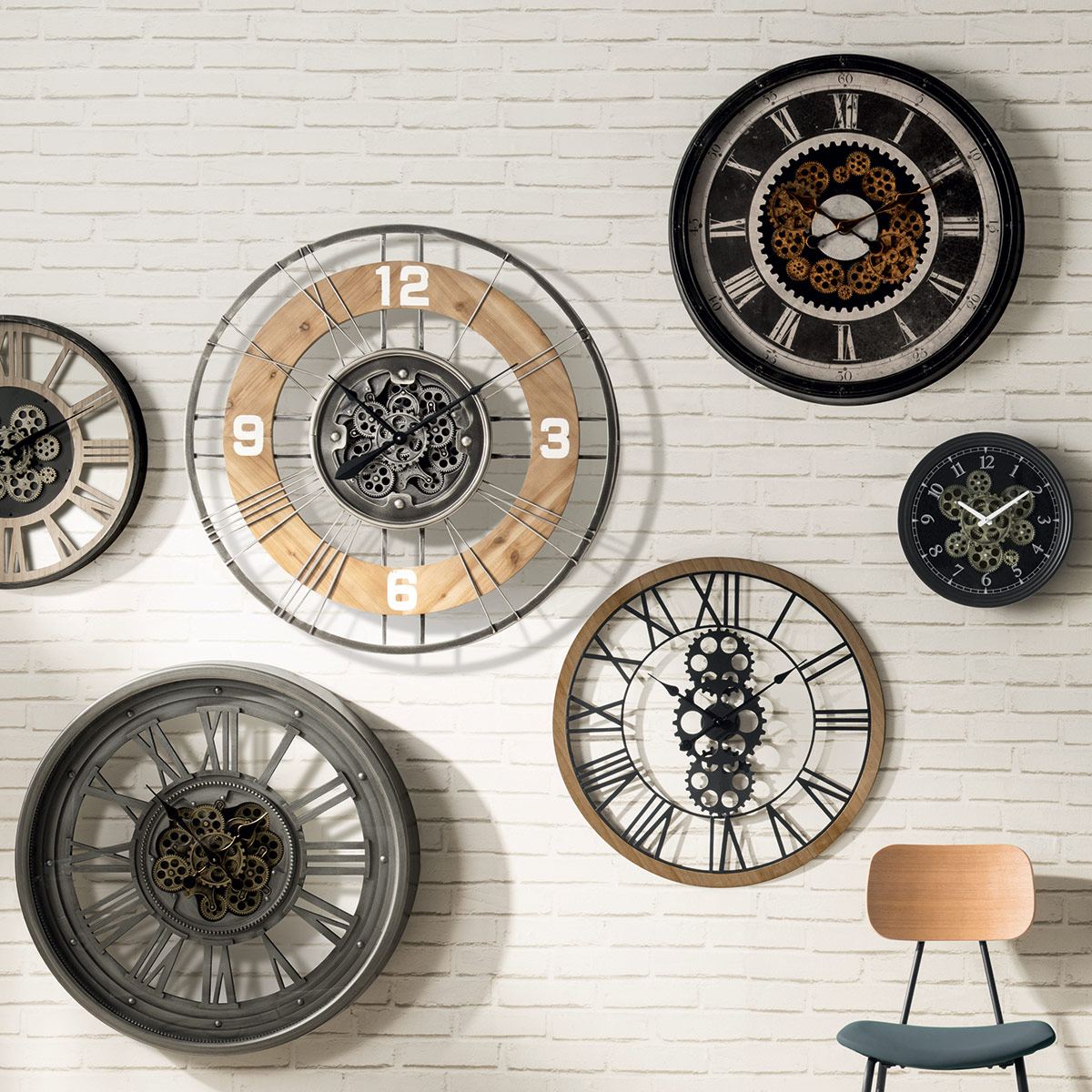 Horloge Charly Décoration murale Horloges