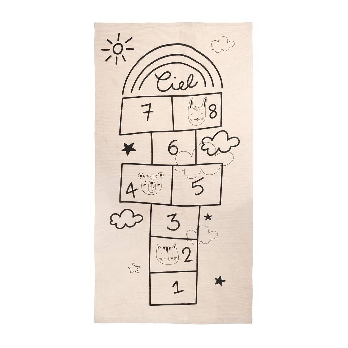 Tapis enfant Marelle Décoration enfant Tapis enfant