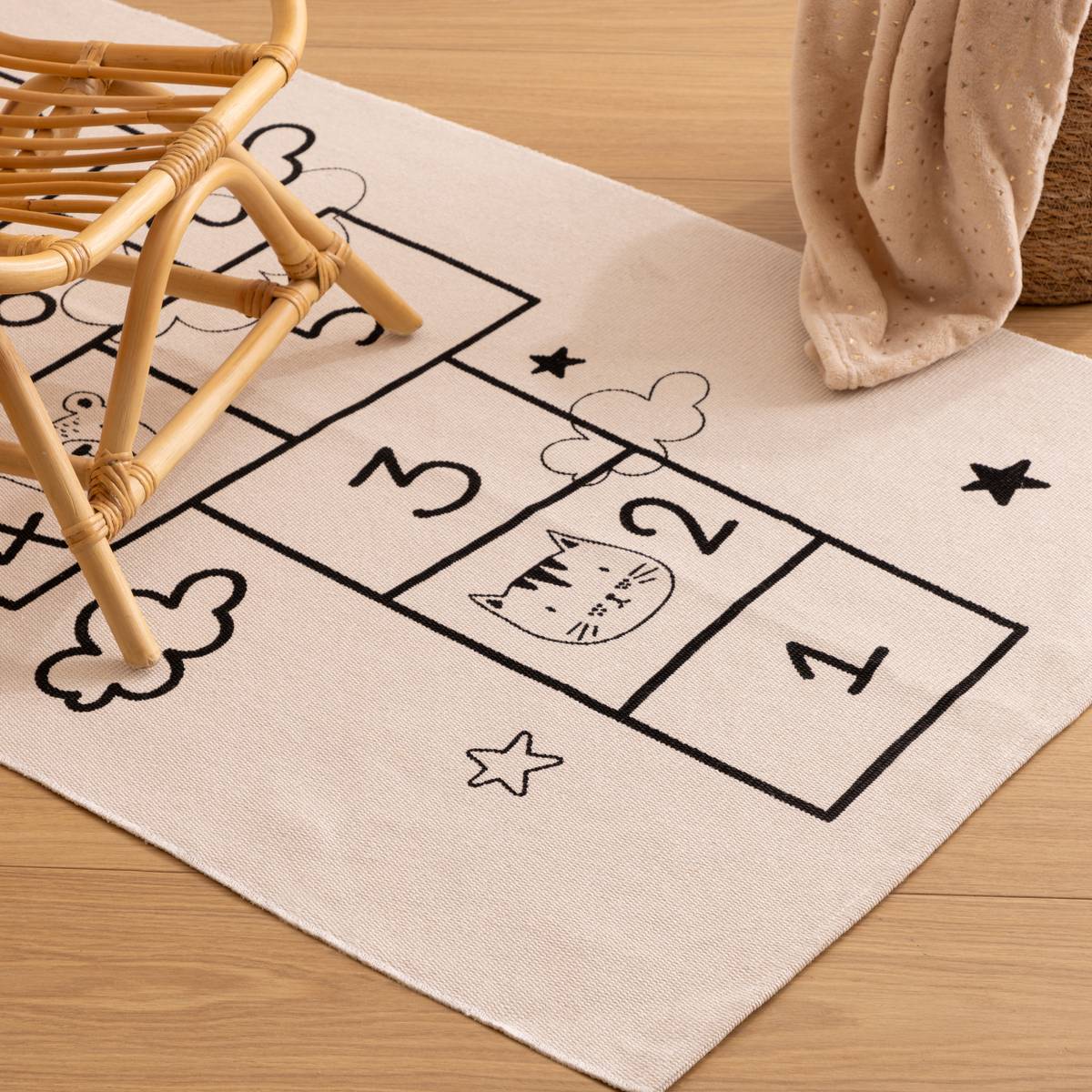 Tapis enfant Marelle Décoration enfant Tapis enfant
