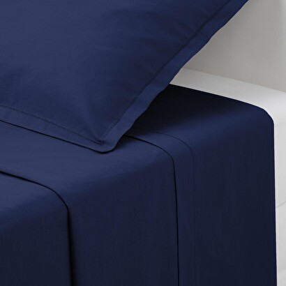 Drap plat en coton linge de lit draps