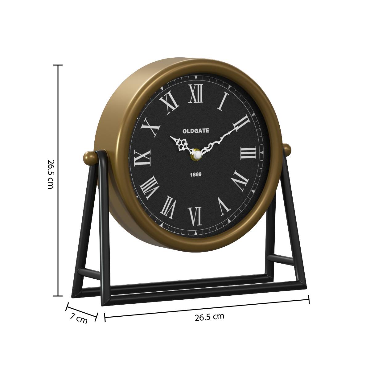 Horloge à poser Luca Objets déco Horloges à poser, réveils