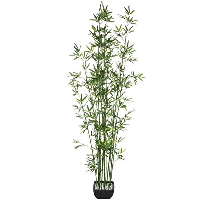 Bambou artificiel plantes, vases plantes artificielles