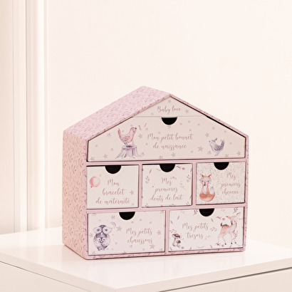 Coffret de naissance Mini Maison Univers b&eacute;b&eacute; Cadeaux de naissance