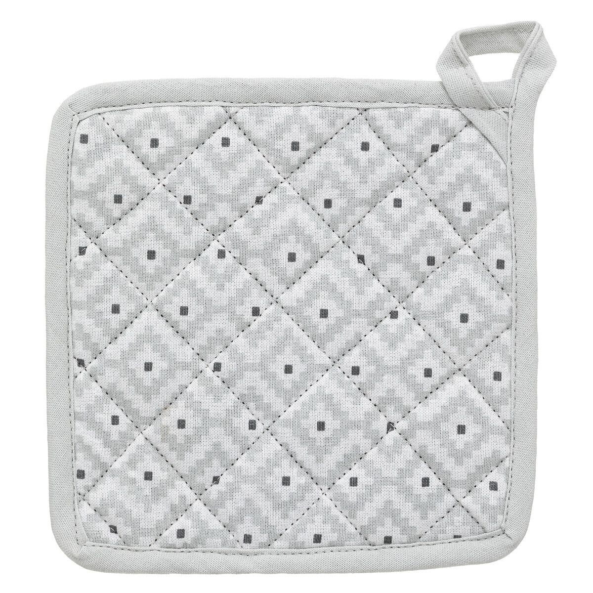 Minkabo Thstheaven Lot De 4 Maniques En Tissu Éponge Résistantes à La Chaleur - Gris Foncé 21x21cm