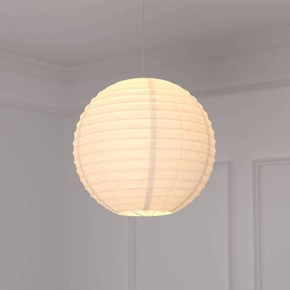 Lanterne boule papier Suspensions Suspensions en m&eacute;tal