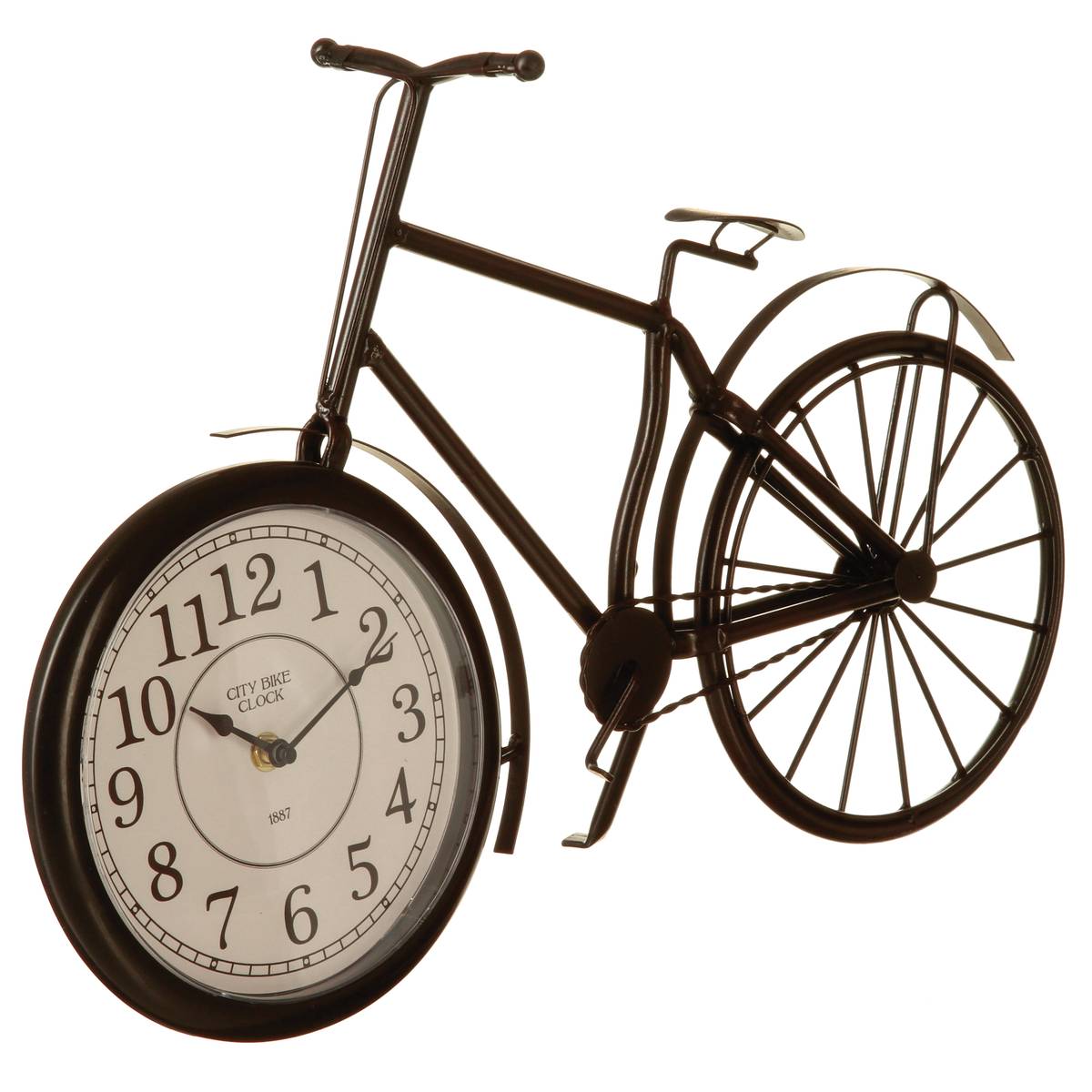 Horloge vélo à poser Dimitri Objets déco Horloges à poser, réveils