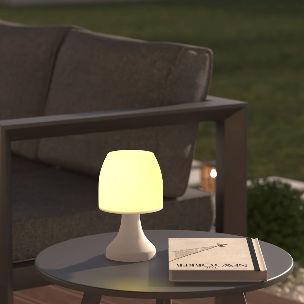 Lampe d'intérieur et d'extérieur DOKK à pile éclairage multicolore Lampes sans fil Lampes LED