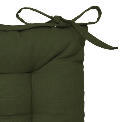 Galette De Chaise Clem Atmosphera - 38x38cm, Beige Lin, Polyester Doux