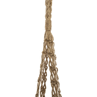 Pot suspendu jute plantes, vases pots de fleurs