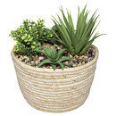Composition florale artificielle Plantes, vases Plantes artificielles