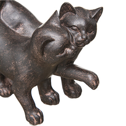 Statuette Couple chatons Objets d&eacute;co Statuettes, figurines