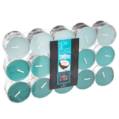 Lot de 30 bougies parfum&eacute;es bougies, senteurs bougies parfum&eacute;es