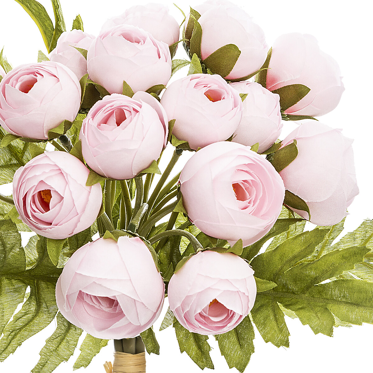 Bouquet de 18 mini camélias artificiels Plantes, vases Fleurs artificielles